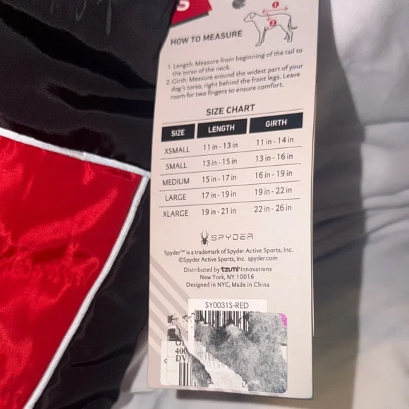 Spyder Black Pet Puffer Jacket - Picture 3 of 3